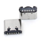 Sink Type Type-C Female Connector, 6P 4 Pin Through Hole & 16Pin SMT On-board USB C Socket