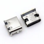 Sink Type Type-C Female Connector, 6P 4 Pin Through Hole & 16Pin SMT On-board USB C Socket - Image 2