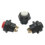Momentary Push Button Switch, Car One‑Touch Start Button Modified Self‑Reset Switch for Car Horn Control - Image 2