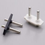 Vertical Figure 8 2 Pin AC Power Socket AC028D, 2.5A 250V - Image 2