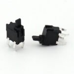 Vertical Silent Mini Limit Switch, 4 Pin Through Hole Micro Connector for Door Press Detection