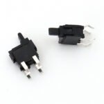 Vertical Silent Mini Limit Switch, 4 Pin Through Hole Micro Connector for Door Press Detection - Image 2