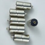DC083 Vertical Cylindrical DC Jack, 5521 5525 DC Female Socket with Negative Welding Pin and Ground Terminal - Image 2