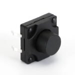 Vertical Waterproof Tactile Push Button Switch, 12*12mm 4 Pin Through Hole Tact Switch