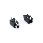 Supply PJ-210 Headphone Jack 2.5MM Three-Pin/Four-Pin Upright Headphone Socket PJ210 Large-Head Power Socket