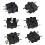 Three-speed, four-speed, five-speed rotary switch for fire stoves, heaters, and electric ovens