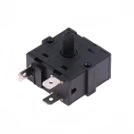 Electric Heater 3-pin 5-pin Position Switch Electric Radiator Rotating Temperature Control Adjustment Fan Speed and Level Regulation